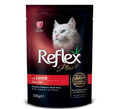 Reflex Plus Pouch Adult Cat  - Пауч за израснали котки